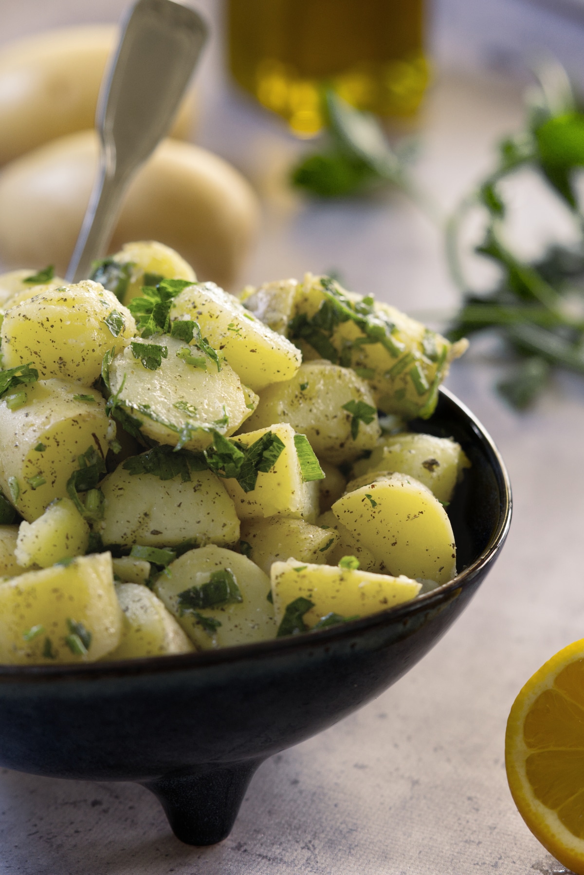 Lebanese potato salad